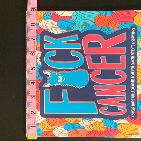 Adult Coloring Book for CANCER PATIENTS & SURVIVORS - Picture 8 of 8